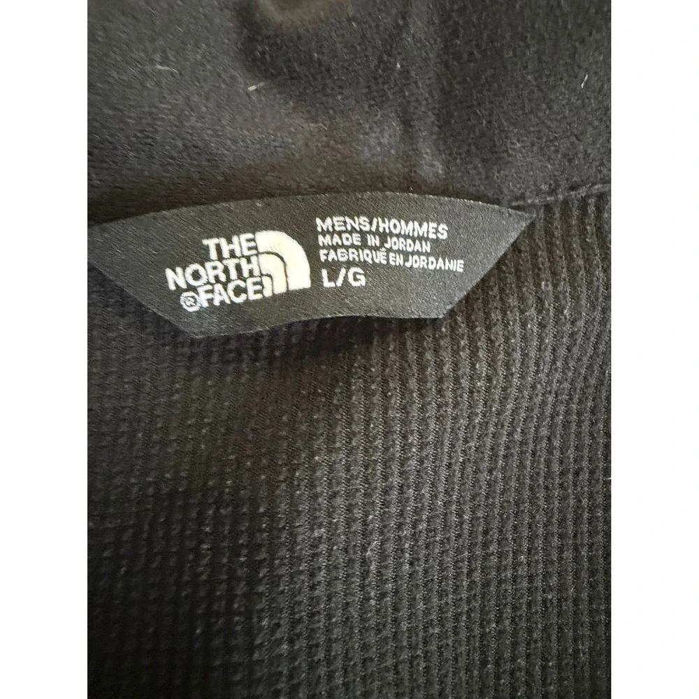 The North Face Mens WindWall Softshell Fleece Lined Vest Heather Grey Large
